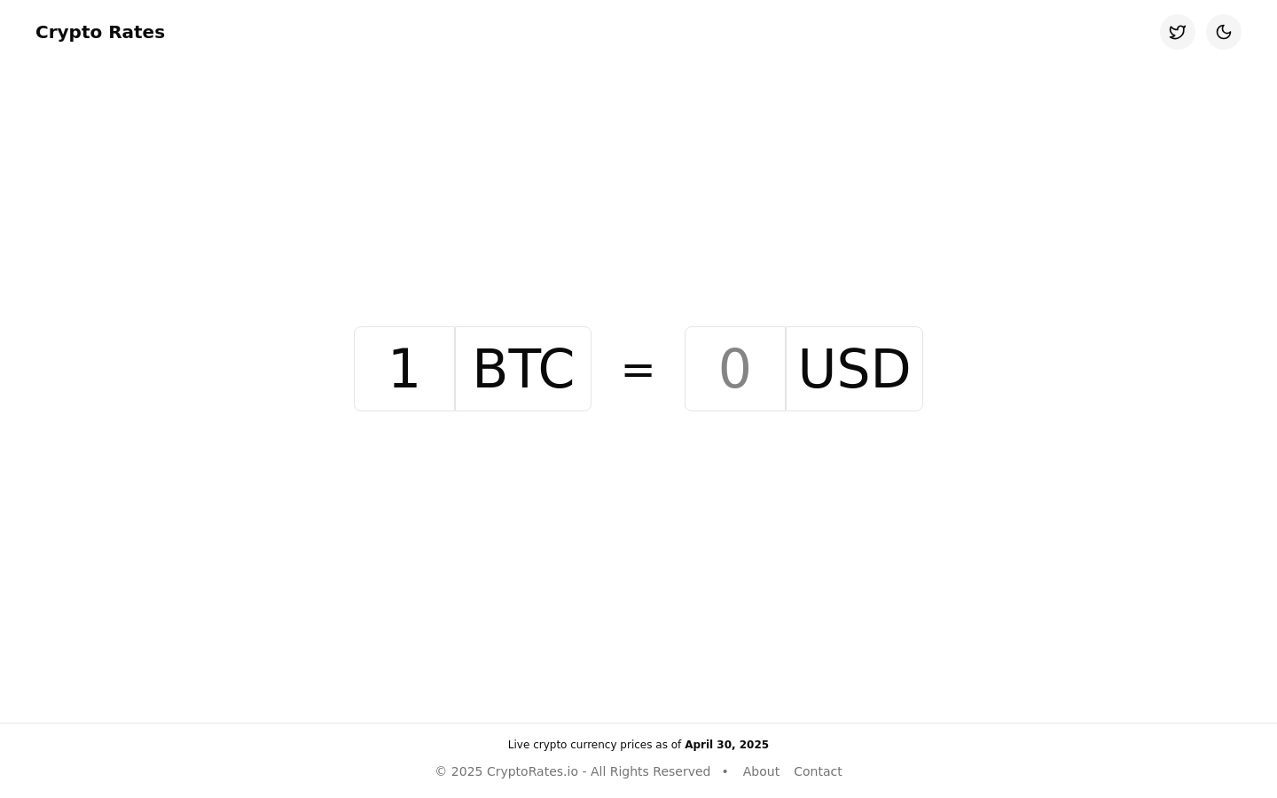 实时加密货币价格速览