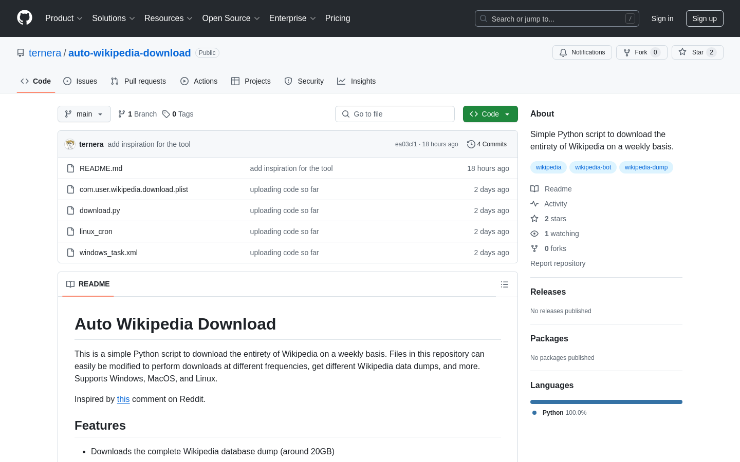 WikiDownloader