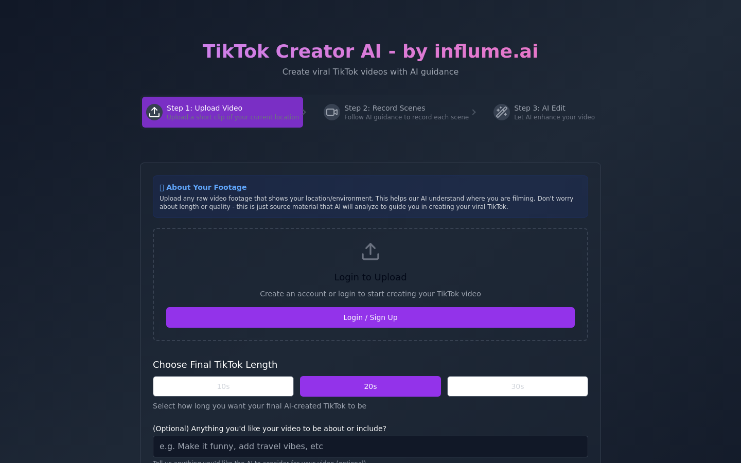 AI TikTokクリエイター