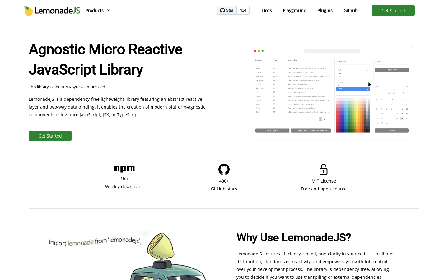 LemonadeJS v5