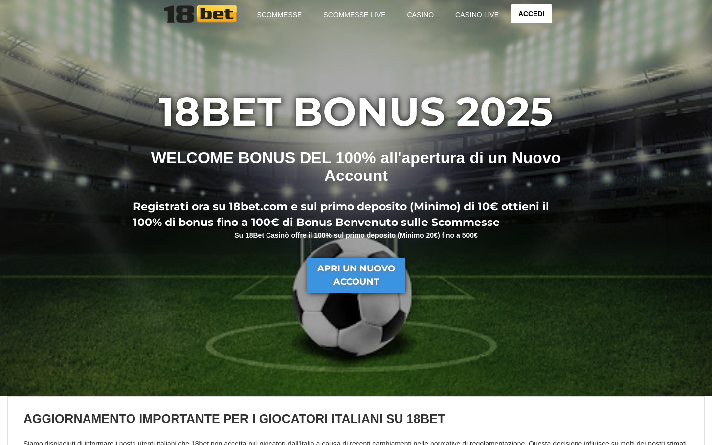 18Bet 国际博彩平台