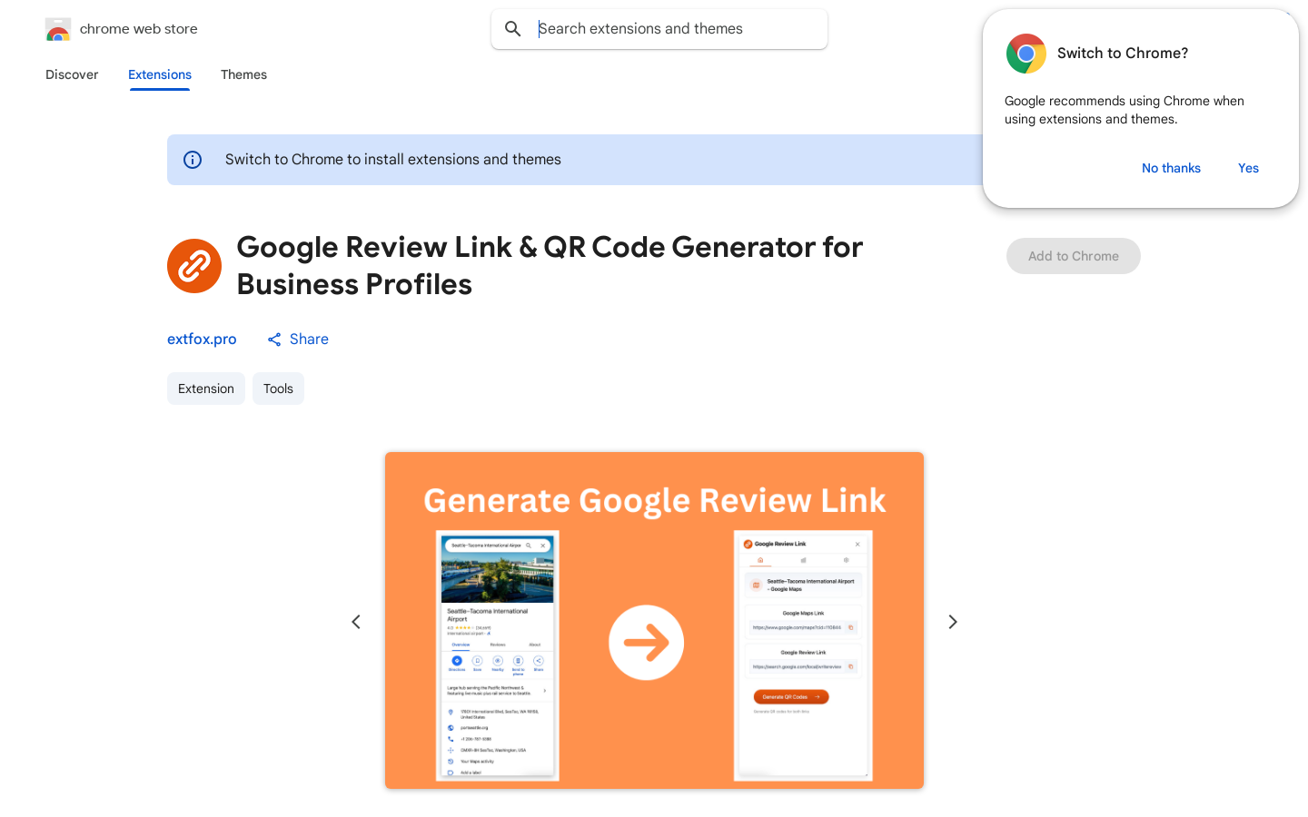 Googleレビューリンク&QRコードジェネレーター