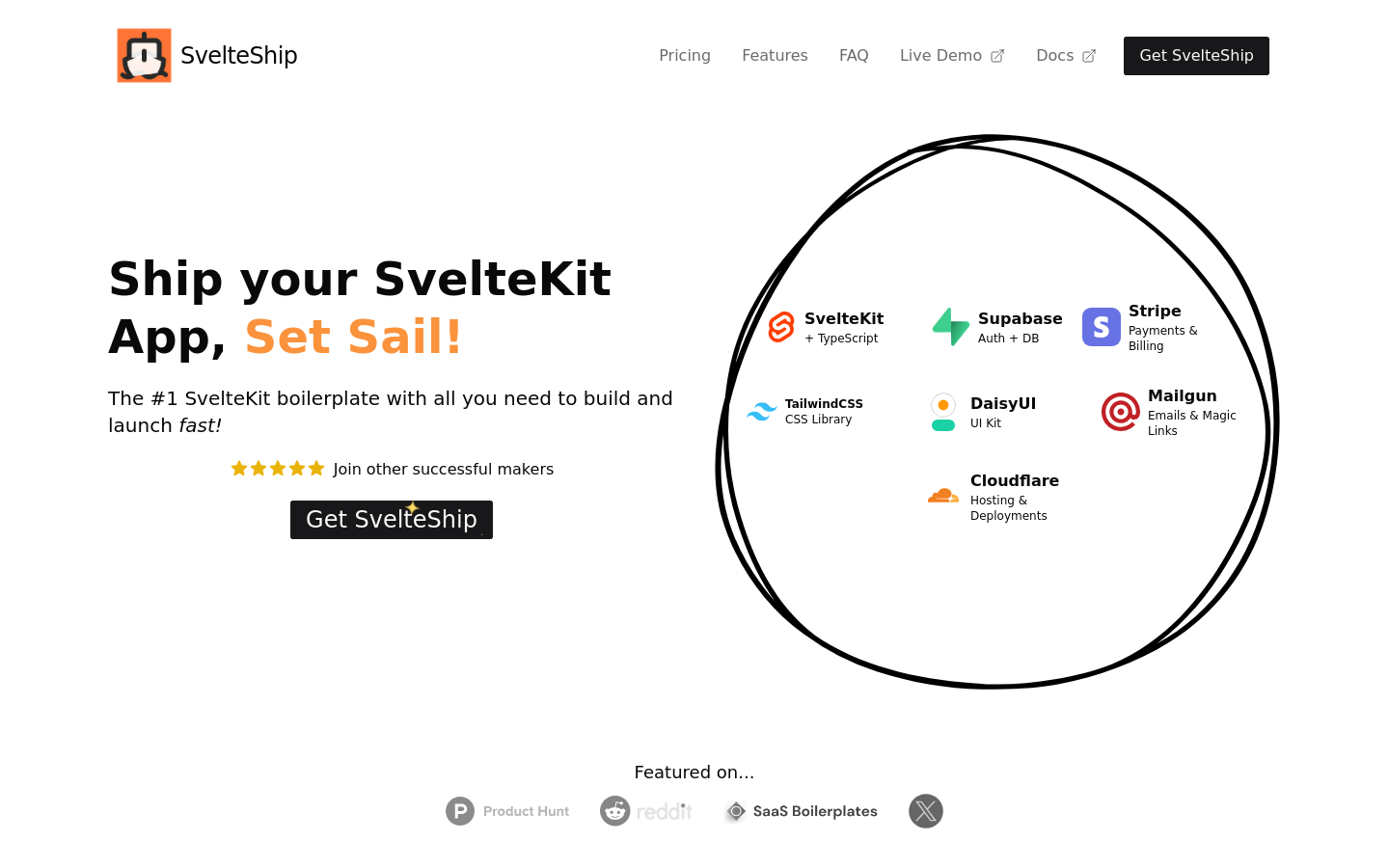 SvelteKit スターターキット