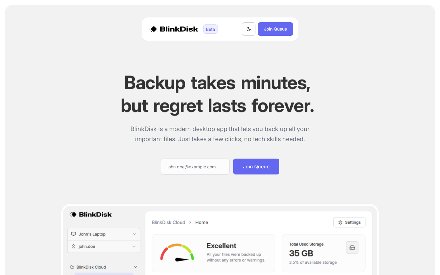 BlinkDisk