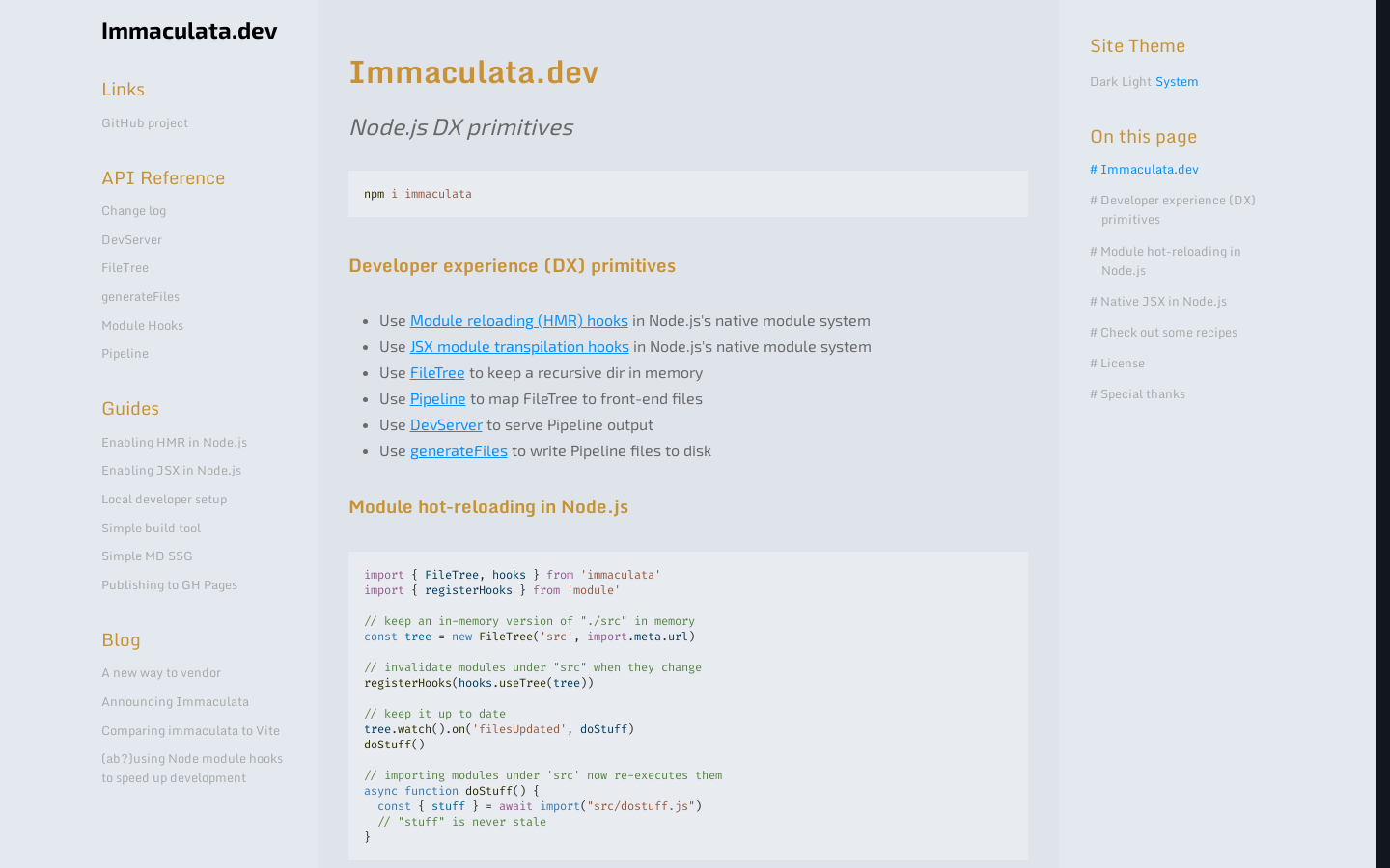 フロントエンド開発支援Node.jsヘルパー