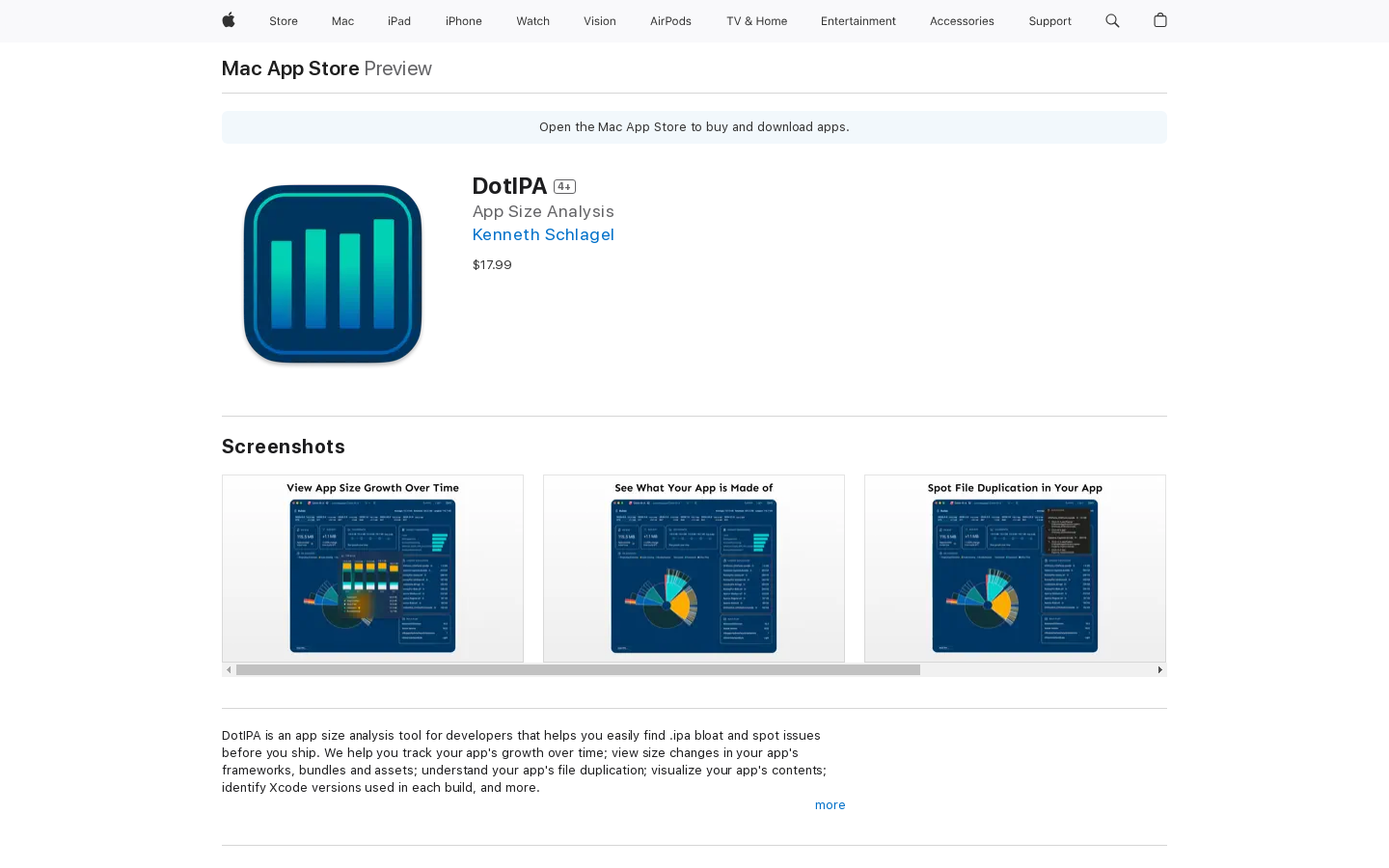 iOSアプリサイズ分析ツール