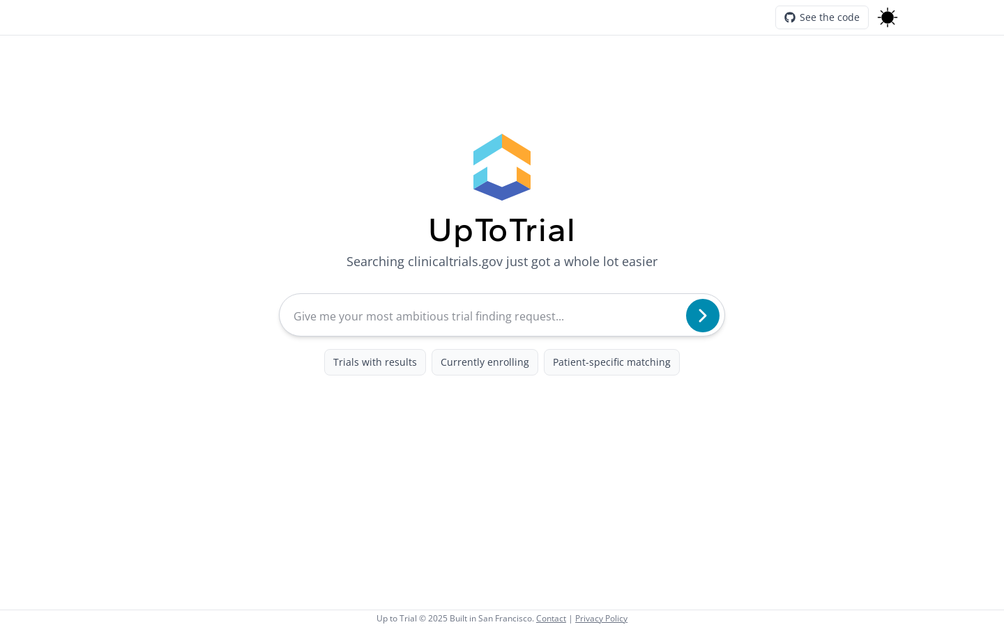 UpToTrial