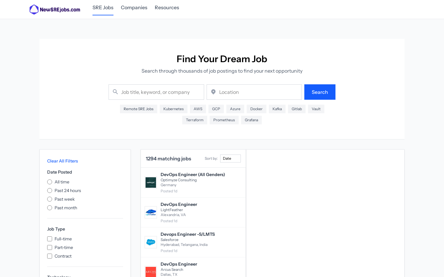 Newsrejobs Filter