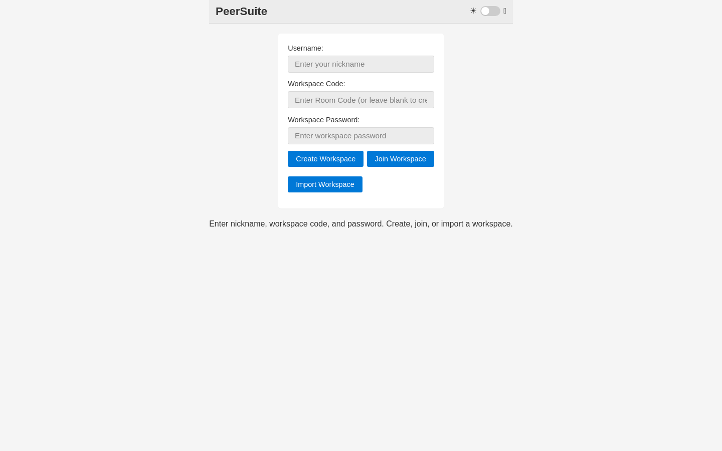 Peersuite