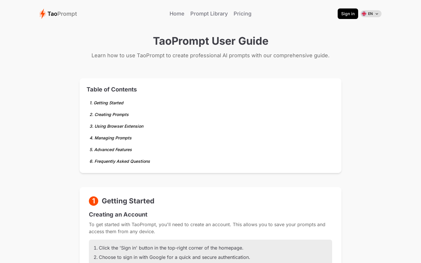 TaoPrompt