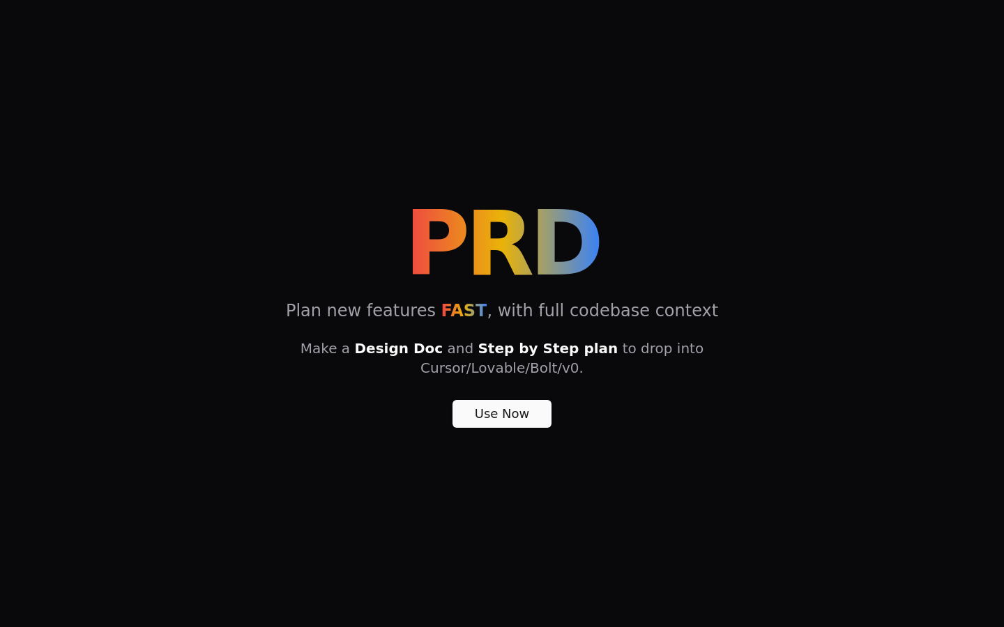 UsePRD