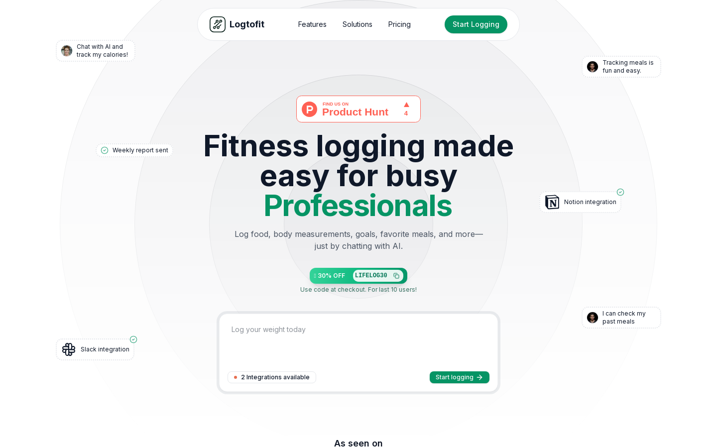 Logtofit