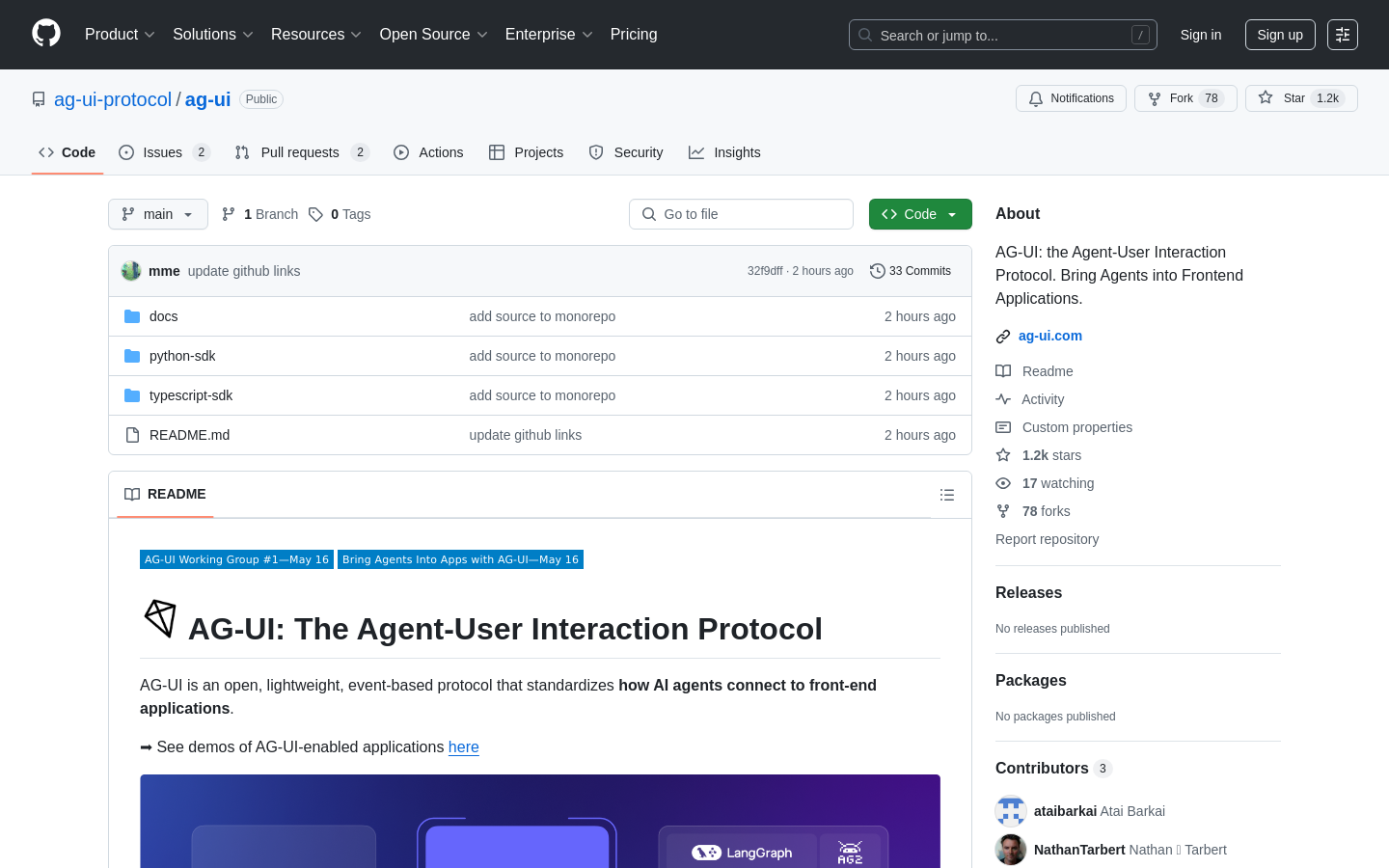 AG-UI Protocol