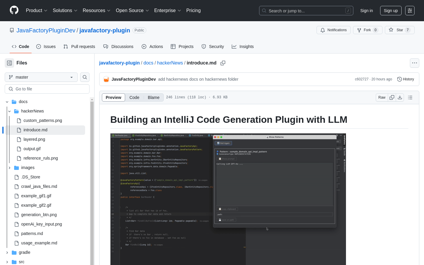 IntelliJ コード生成アシスタント