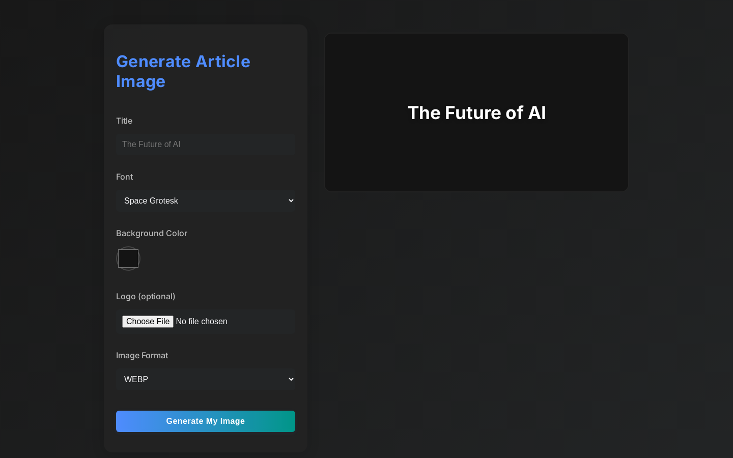 Article Image Forge