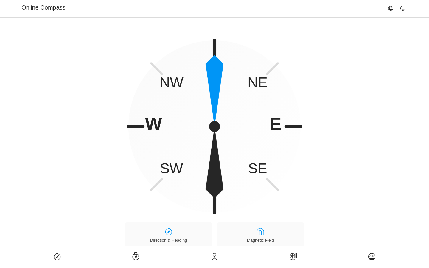 Online Compass