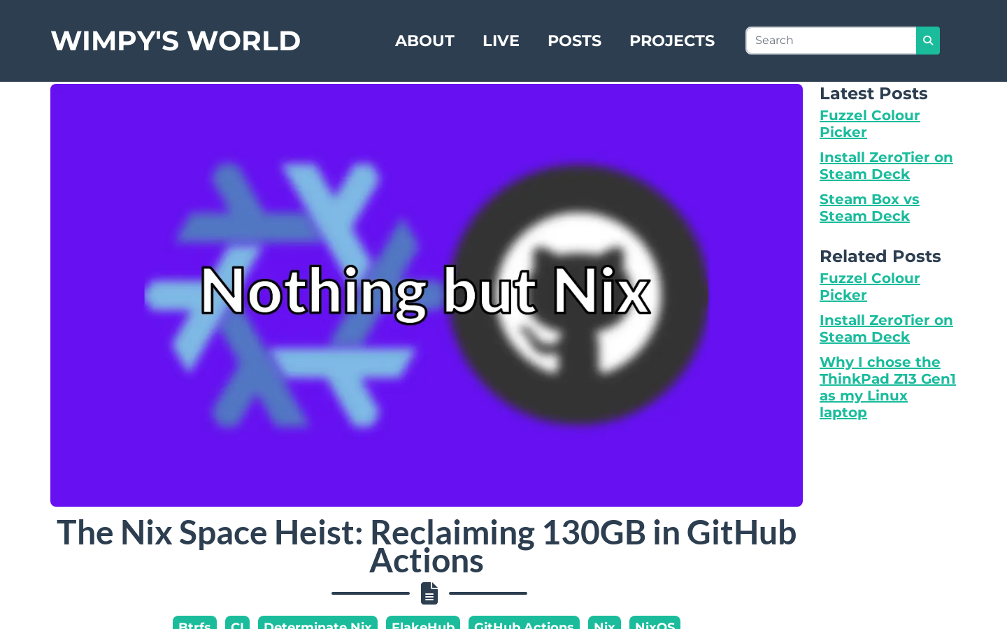 Nothing But Nix