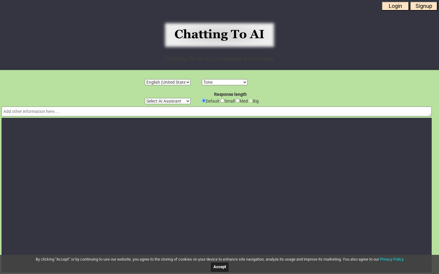 Chatting To AI