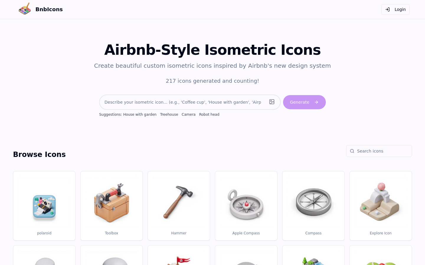 Isometric Icon Generator