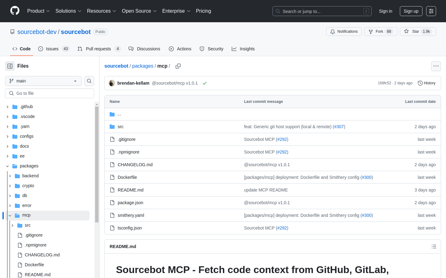 MCP: Universal Code Context Fetcher