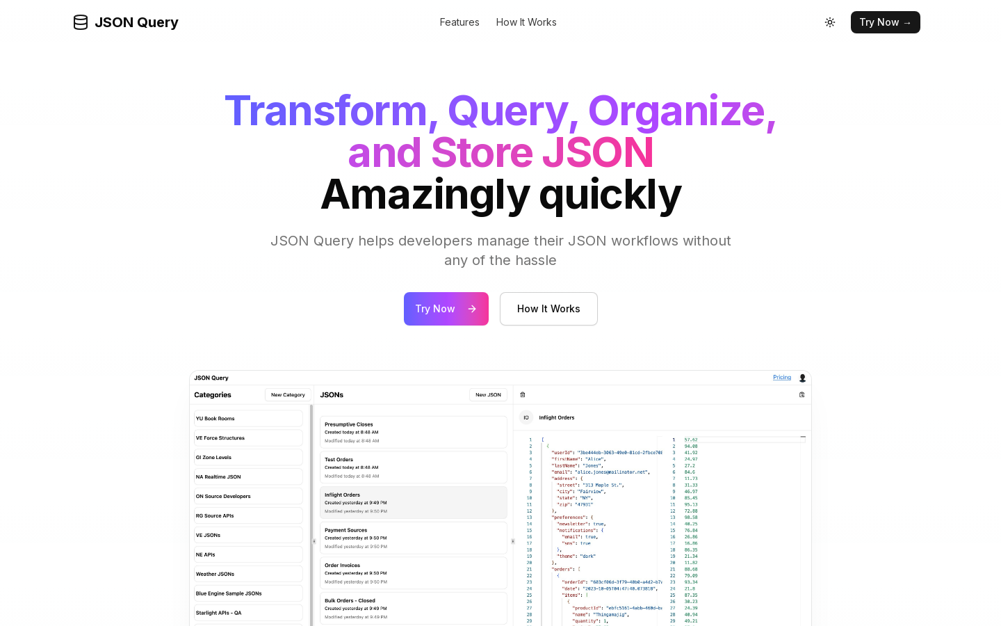 JSONQuery