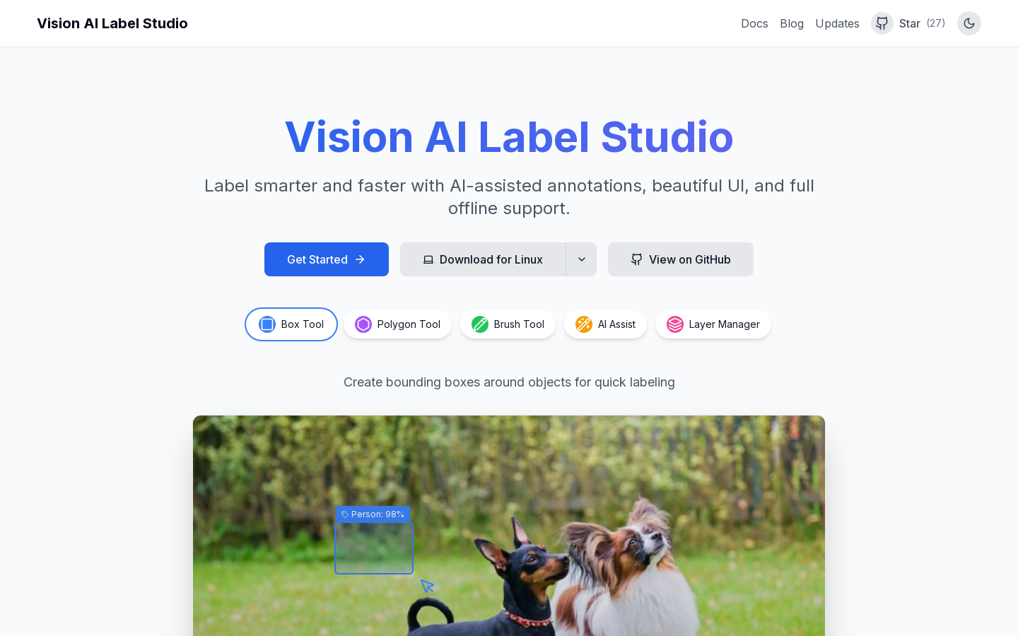 Vision AI Label Studio