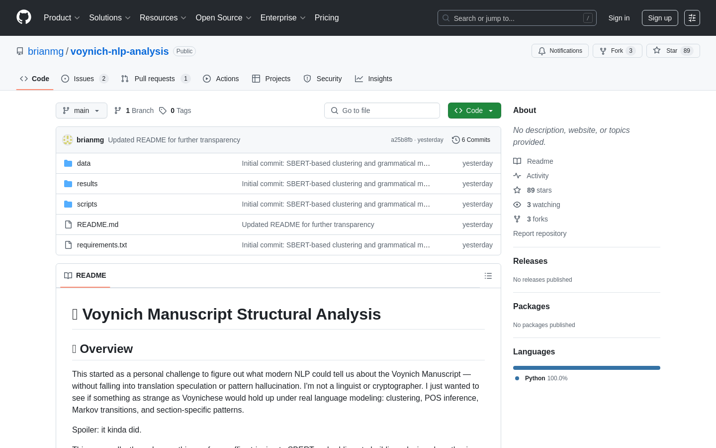 Voynich NLP Analysis:img