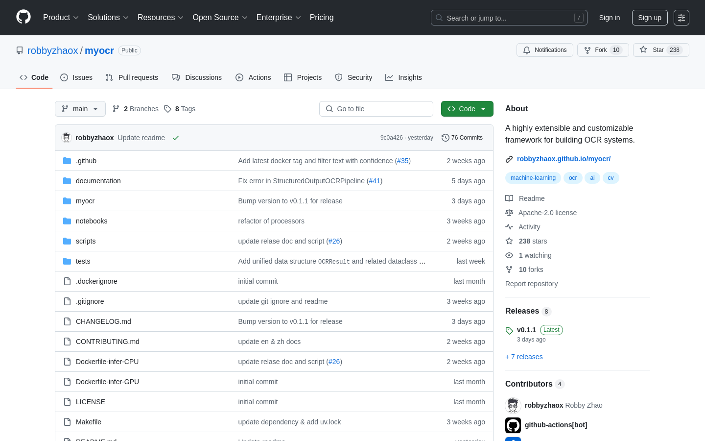 OCR Framework