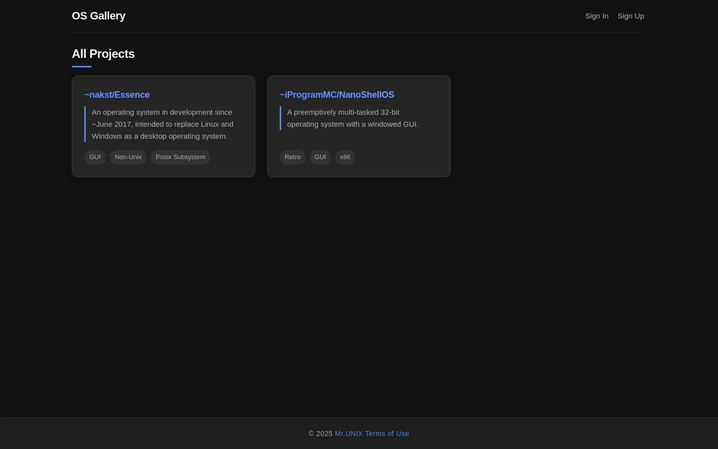 HobbyOS Platform