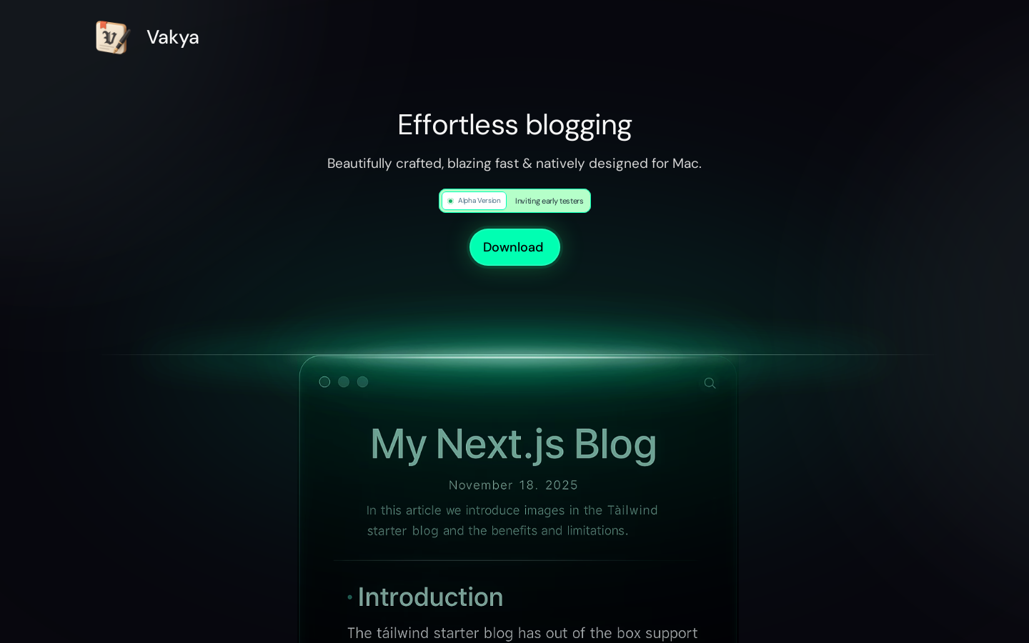 MacBlog Native