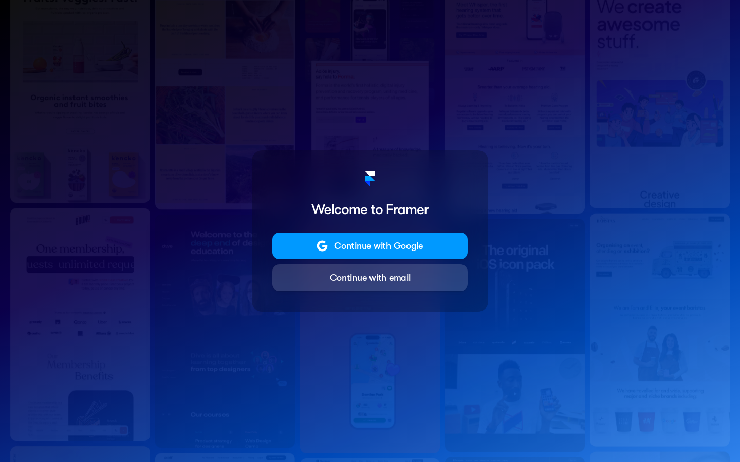 Agency Framer Template