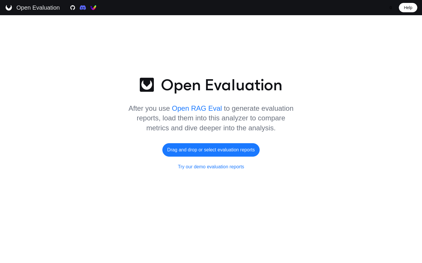 Open Evaluation