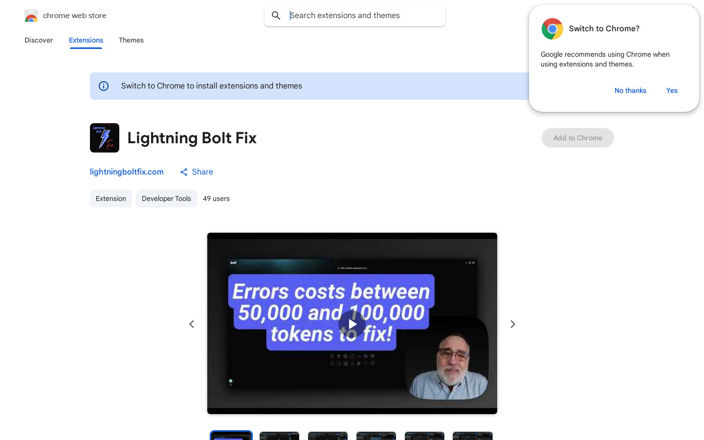 Bolt Token Saver