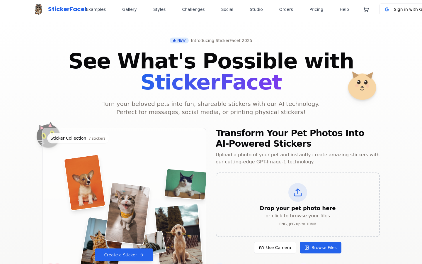 StickerFacet