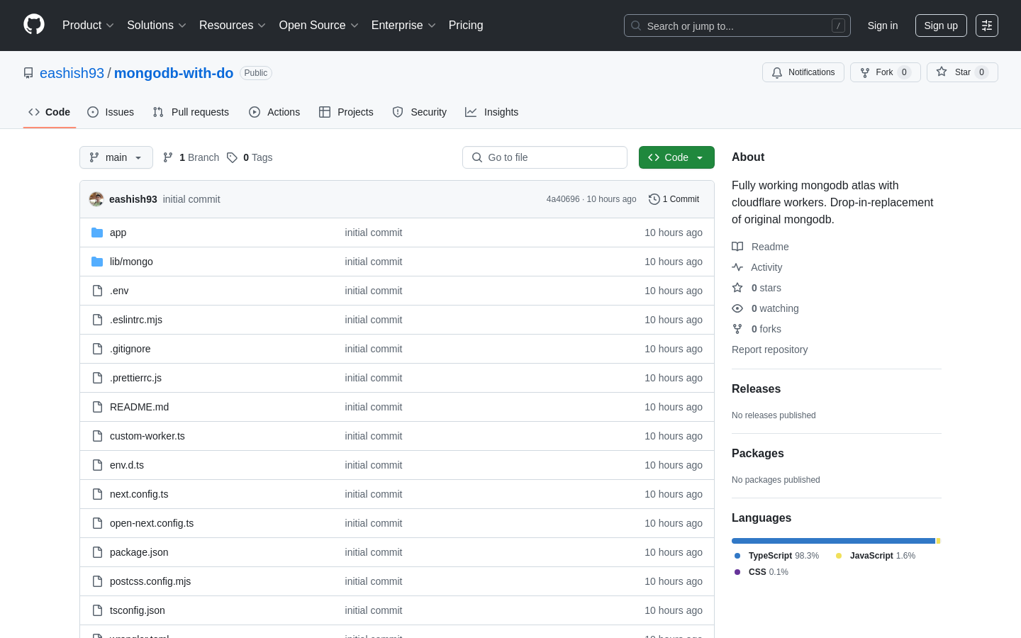 Cloudflare Workers MongoDB 集成