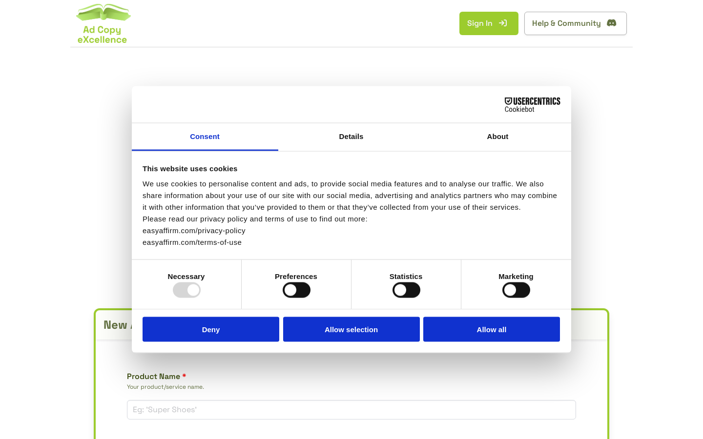 AdCopyX