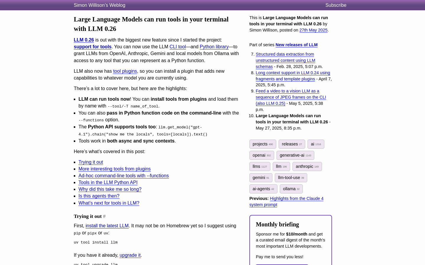 LLM CLI Tool