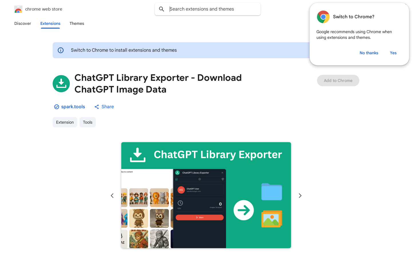 ChatGPT 图片导出器