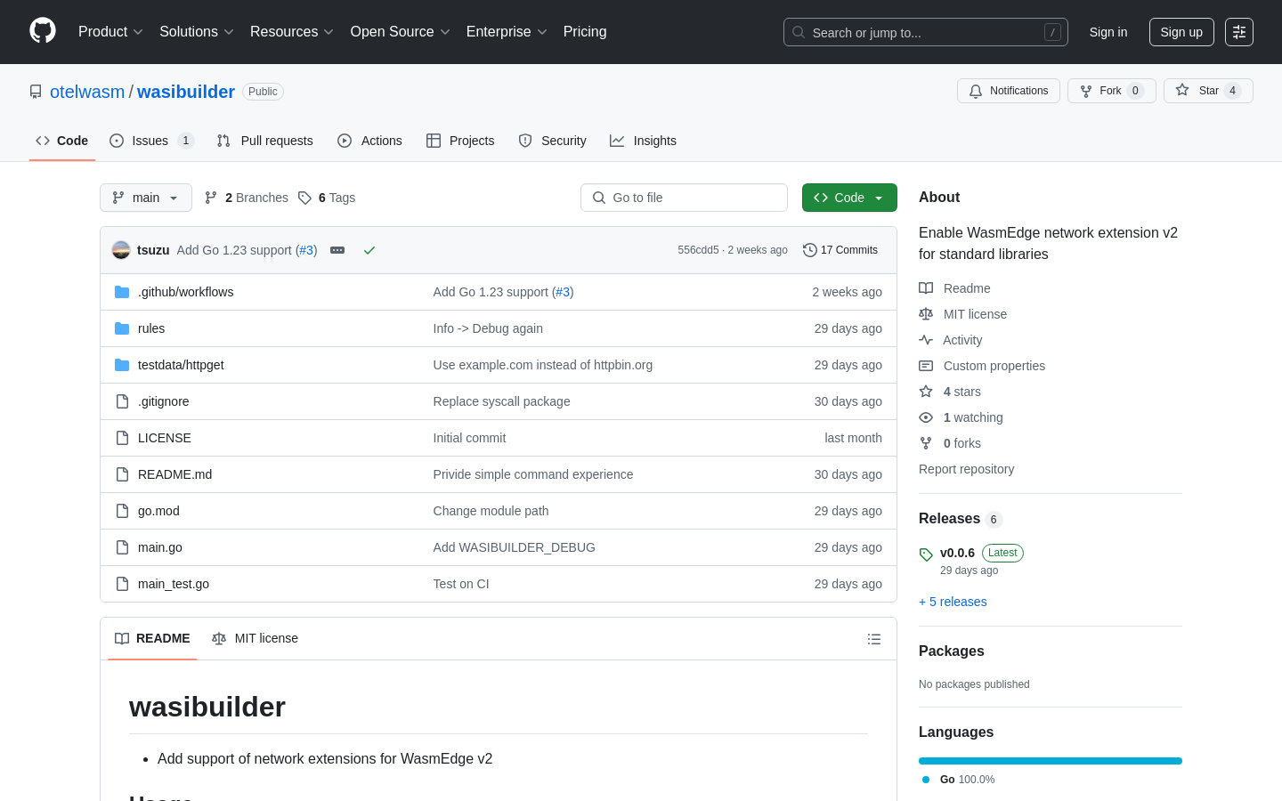 Wasibuilder 网络扩展