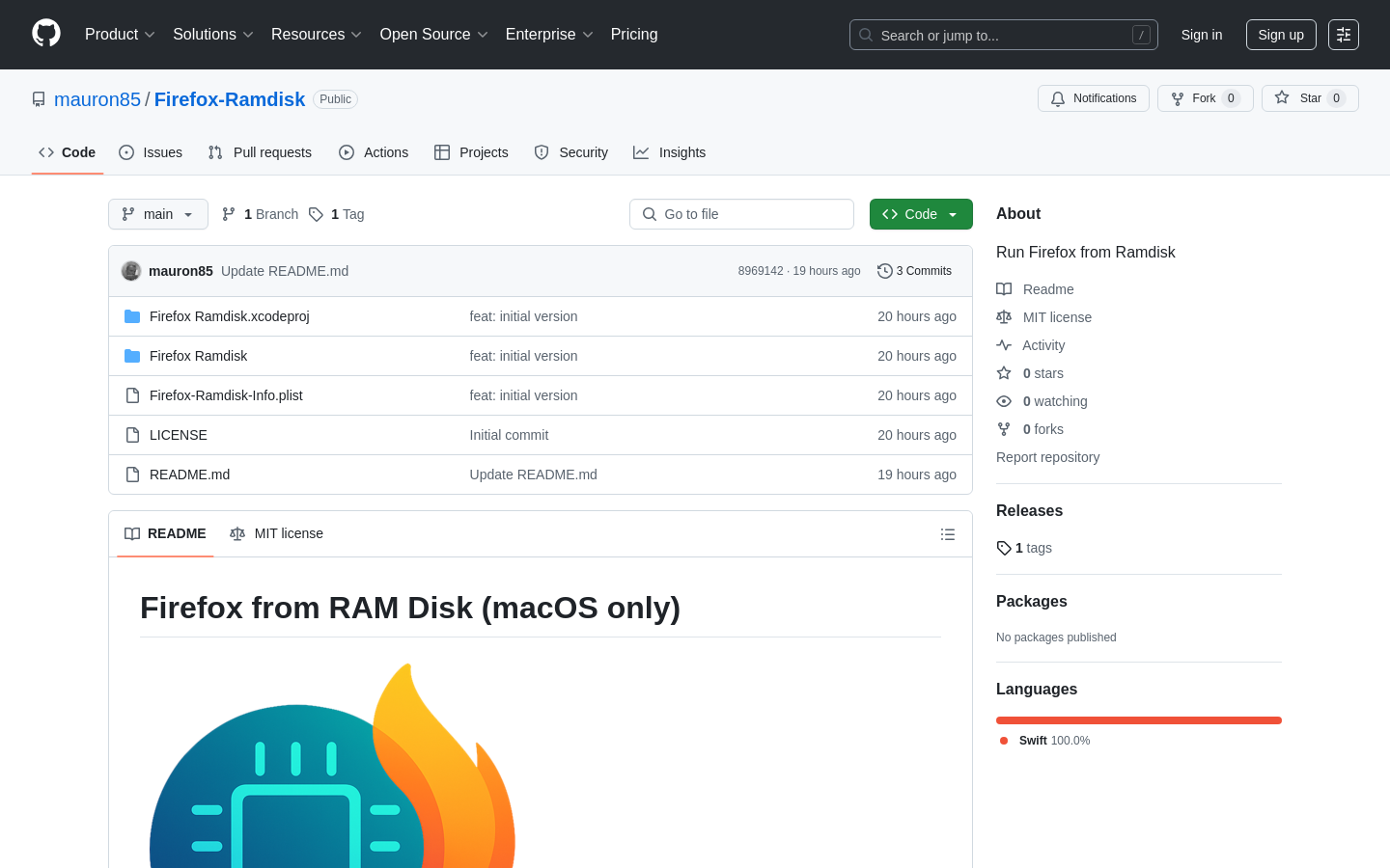 Firefox Ramdisk