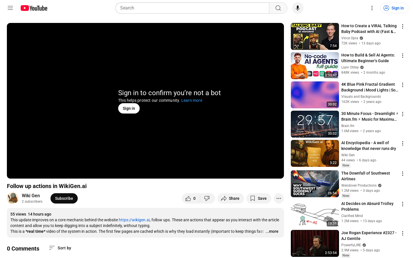 WikiGen.ai Explorer