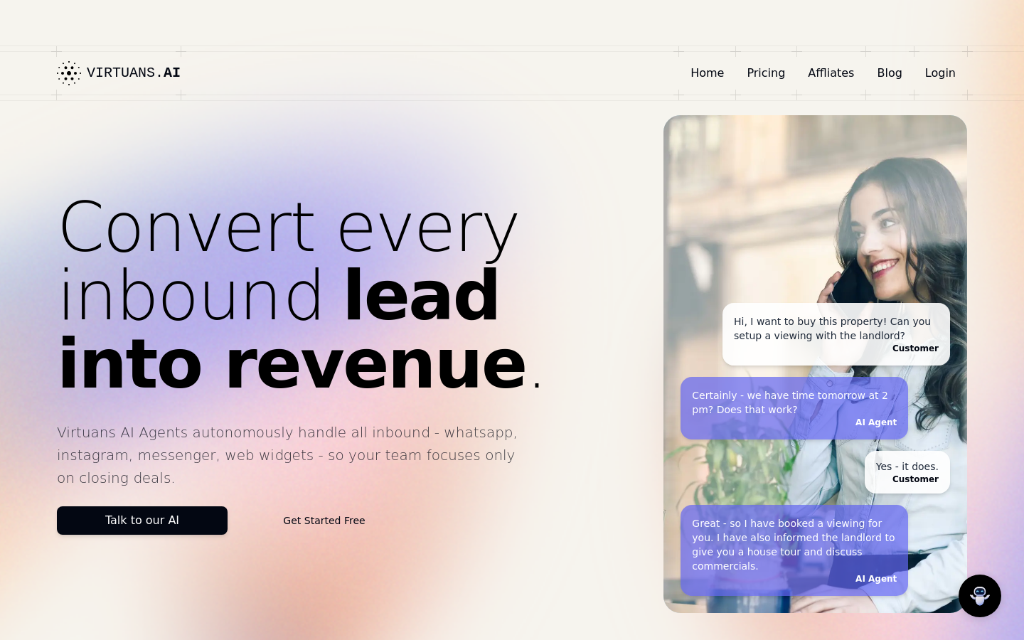 Website AI Agent
