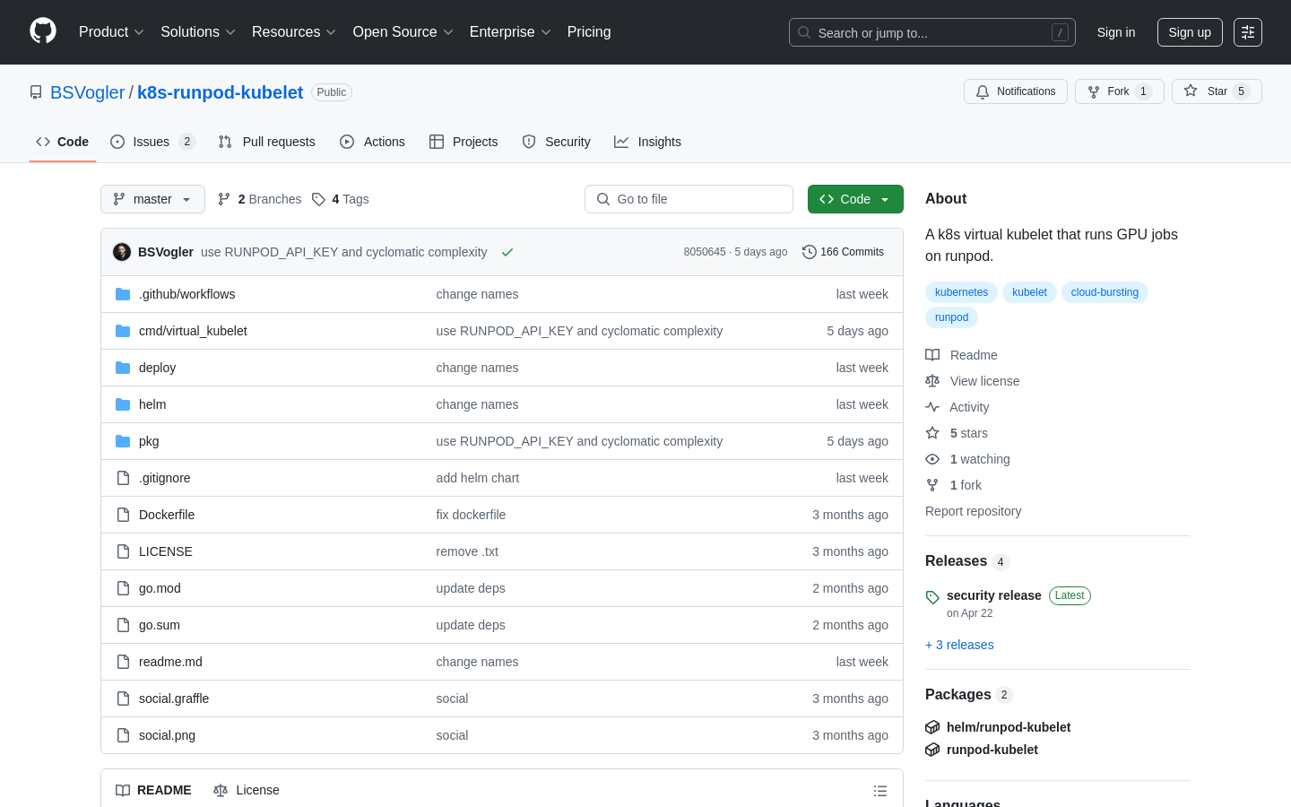 Kubernetes GPU 负载 RunPod 虚拟节点