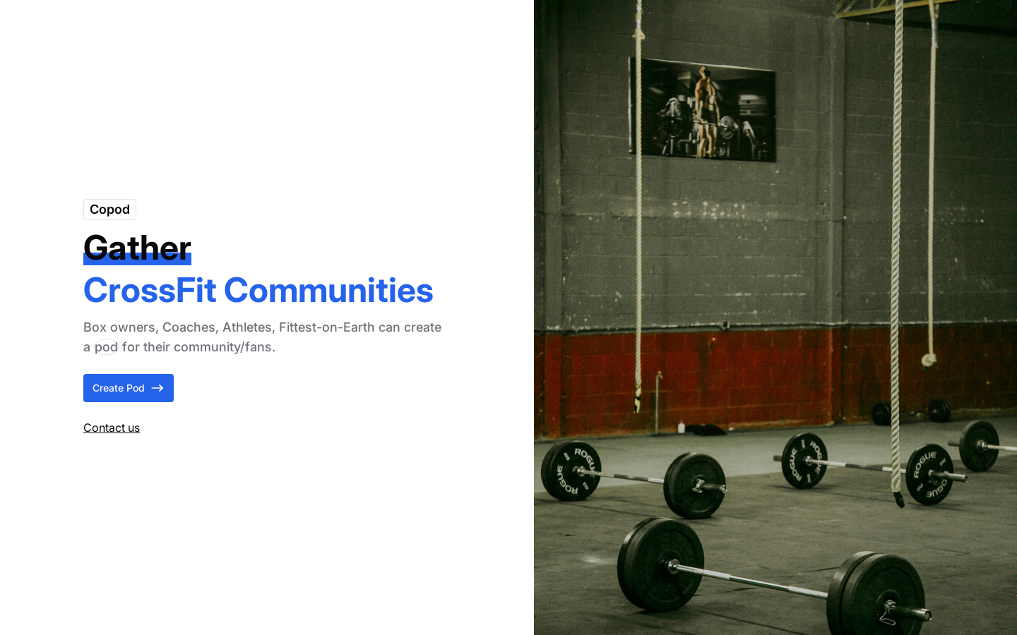 CrossFit社区发现器