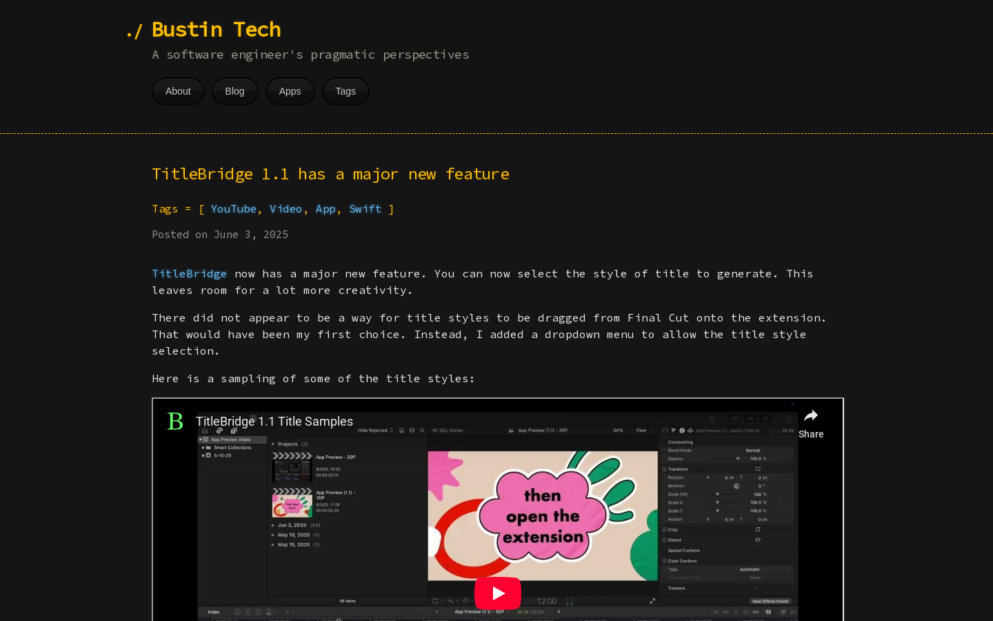 TitleBridge 1.1
