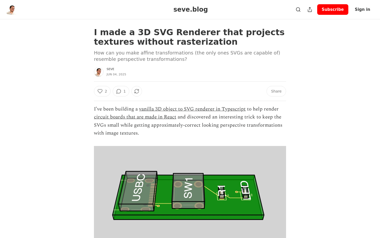 3D SVG テクスチャプロジェクター