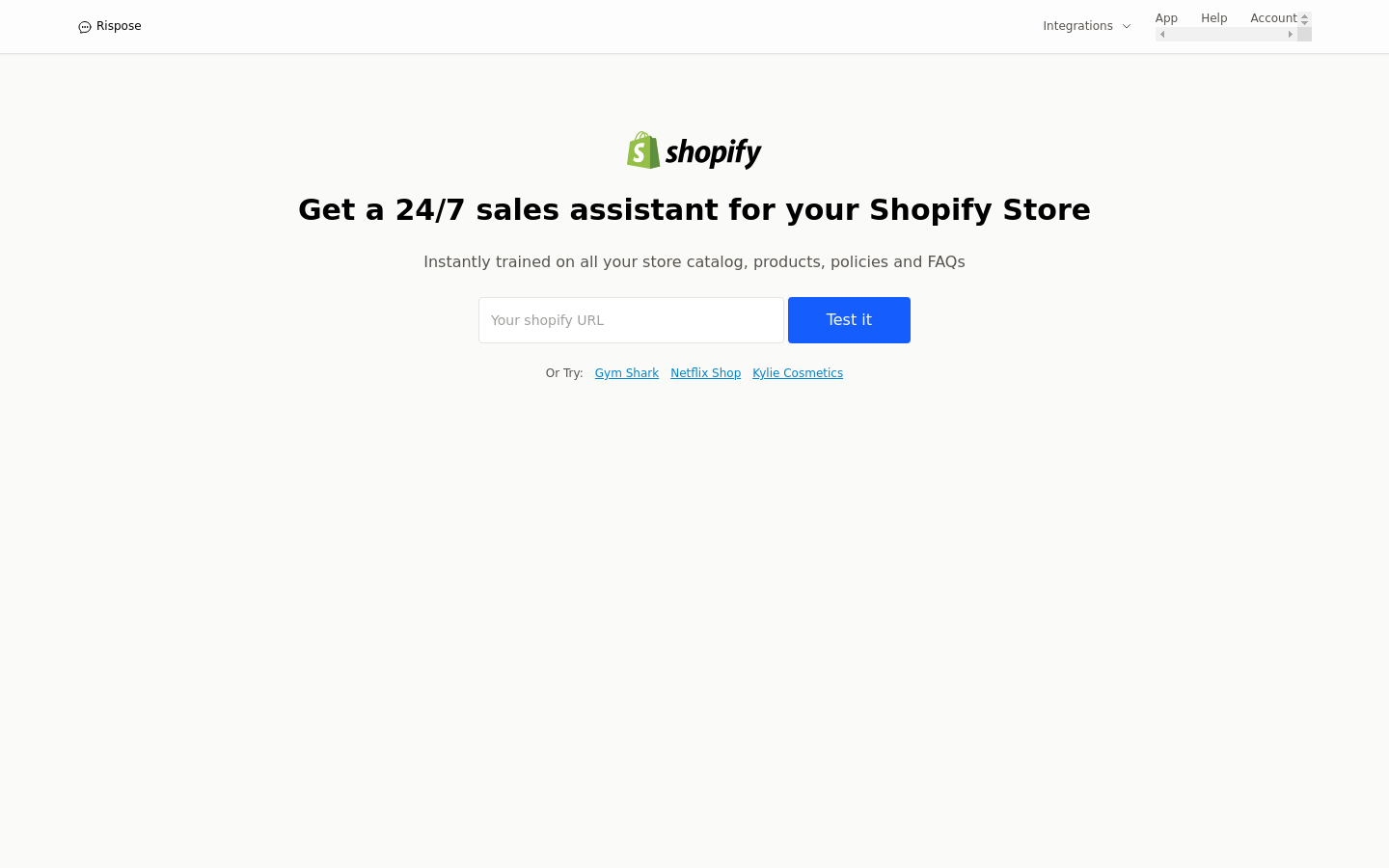 Rispose.com Assistant