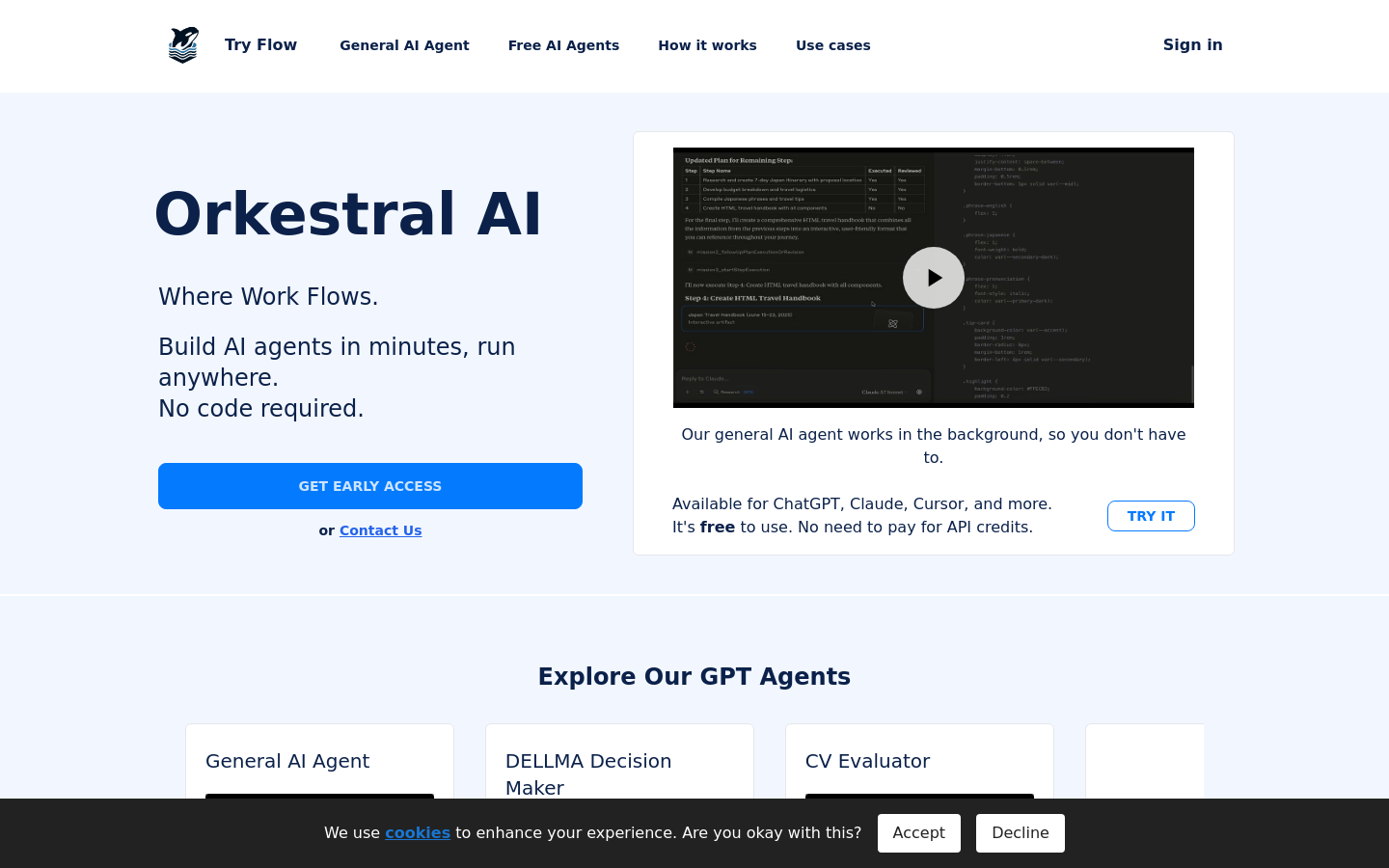 Orkestra AI Agent