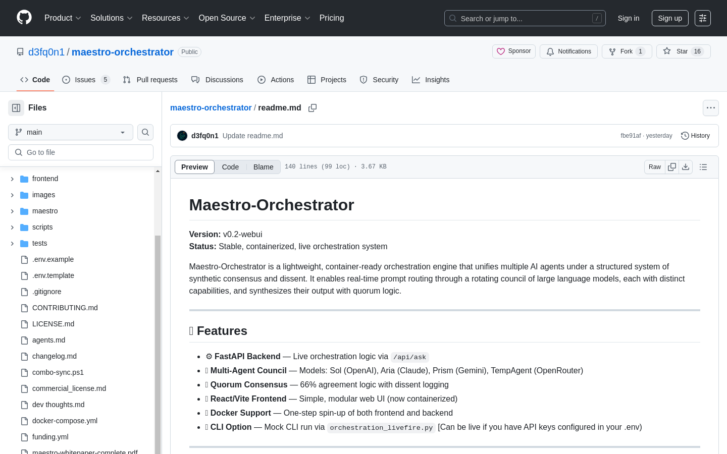 Maestro-Orchestrator