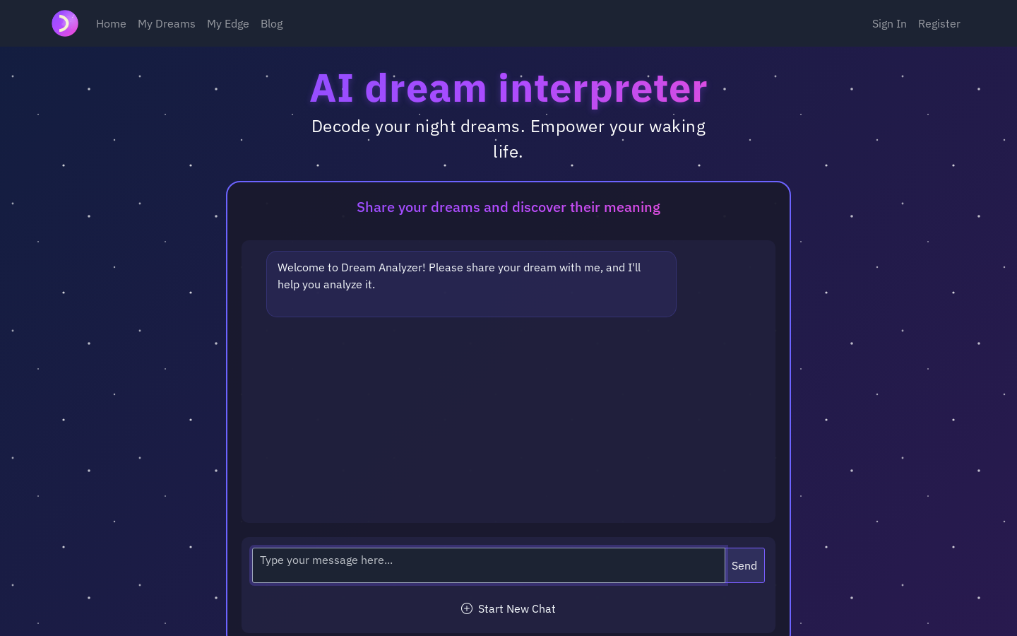 AI Dream Analyzer
